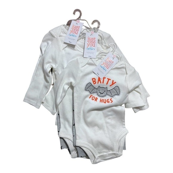 NWT Just one You By Carters Batty For Hugs 2 pc Outfit Halloween Various Sizes - Picture 6 of 6